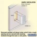 Salsbury Cell Phone Storage Locker - 6 Door High Unit (8 Inch Deep Compartments) - 8 A Doors and 2 B Doors - Sandstone - Recessed Mounted - Master Keyed Locks  19068-10SRK